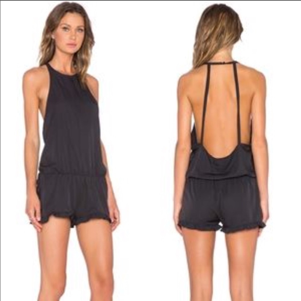 One Teaspoon Black Romper